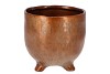 ST TROPEZ MATT COPPER POT 12X12CM