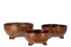 ST TROPEZ MATT COPPER BOWL 16X8CM