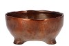 ST TROPEZ MATT COPPER BOWL 18X9CM