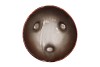 ST TROPEZ MATT COPPER BOWL 18X9CM