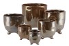 ST. TROPEZ DARK PEARL POT 14X15CM