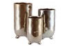 ST. TROPEZ DARK PEARL VASE 10X17CM