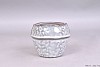 TONGI WHITE POT 12,5X10CM