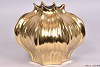 BLOM VASE MAT GOLD 25X20CM