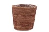 SEAGRASS STRAW BASKET POT TERRA 20X20CM