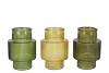 KARAKUM MUSTARD GLASS ASS P/1 18X25CM