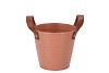 ZINC LEATHER TERRA MAT 13X12CM
