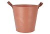 ZINC LEATHER TERRA MAT 30X28CM