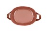 ZINC LEATHER TERRA MAT 23X18X12CM