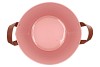 ZINC LEATHER OLD PINK MAT 30X28CM