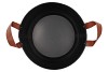 ZINC LEATHER BLACK MAT 30X28CM