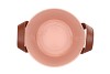 ZINC LEATHER SOFT PINK MAT 20X19CM