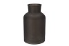 DRY GLASS BLACK MAT MILK CAN 17X30CM