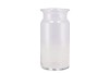 GLASS LAIT CAN VASE LOURD 10X20CM