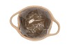 TRIPOLI BASKET POT MUSTARD 18X16CM NM