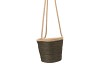 TRIPOLI  HANG BASKET ARMY GREEN  20X18CM