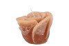 CANDLE ROOS NEW OKER 8X7CM