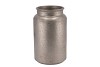 LAUSANNE MATT SILVER MILK CAN 15X24CM