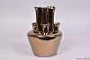 TUBA VAAS SHINY BRONZE 18X18X24CM