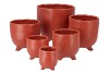 ST. TROPEZ NUDE TERRA POT 18X17CM