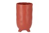 ST. TROPEZ NUDE TERRA VASE 12X21CM