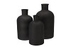 DRY GLASS BOTTLE MAT BLACK 20X36CM