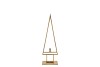 DHAKA GOUD KANDELAAR BOOM 21X8X59CM
