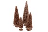 SPARKLE ROSE GOLD TREE 15X30CM