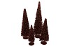 SPARKLE BRONZE TREE 15X40CM