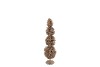 SPARKLE CHAMPAGNE TREE BALL 13X45CM