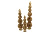 SPARKLE GOLD TREE BALL 13X45CM