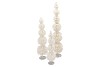 SPARKLE WHITE TREE BALL 13X45CM