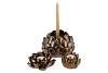 WAXINE SUCCULENT MAGNOLIA SHINY BRONZE 10X11CM
