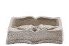 CONCRETE PLANTER BOOK 24X16X9CM