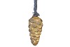 LED ROPE PINECONE MERCURY GOLD 11X25X100CM