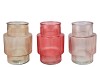 KARAKUM PINK GLASS ASS P/1 20X31CM