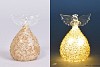 LED ENGEL GLAS CHAMPAGNE 5,5X9,5CM