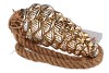 LED ROPE PINECONE MERCURY GOLD SILVER 11X25X100CM