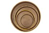 TOSCA PLATE GOUD 25CM