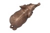 DECO ELEPHANT BRONZE 18X7X12CM