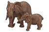 DECO ELEPHANT BRONZE 18X7X12CM