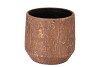 DUBAI BRUSHED COPPER POT 20X18CM NM