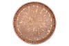 DUBAI BRUSHED COPPER PLATE 42X6CM NM
