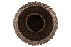 DJEDDA VASE DOTS BRONZE 35,5X49CM