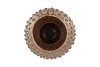 DJEDDA VASE DOTS DARK PEARL 21X29CM