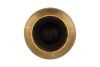 DJEDDA VASE FLAT GOLD 21X29CM