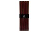 CANDLE CROWN TWIST BORDEAUX PER 4 2X30CM NM