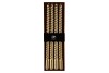 CANDLE CROWN TWIST METALLIC GOLD PER 4 2X30CM NM