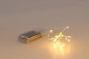 LED DRAAD ZILVER 20LED WARM WIT P/1 TIMER