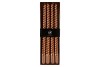 CANDLE CROWN TWIST METALLIC COPPER PER 4 2X30CM NM